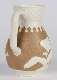 Christopher Dresser for William Brownfield Aesthetic Movement Japanesque Jug