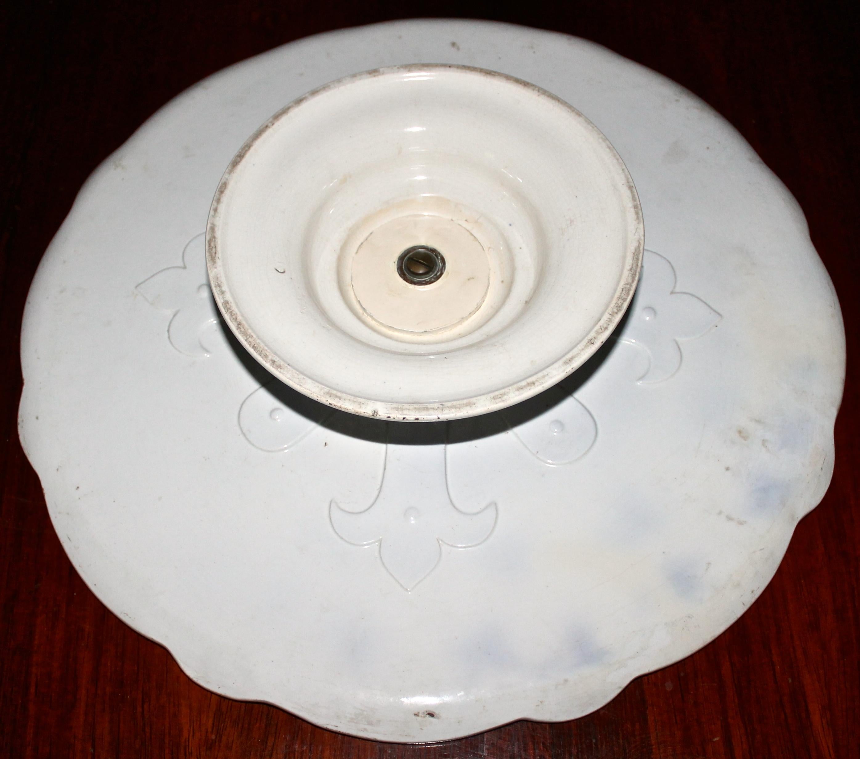 Plato grande para tartas Christopher Dresser Minton's Porcelana en venta