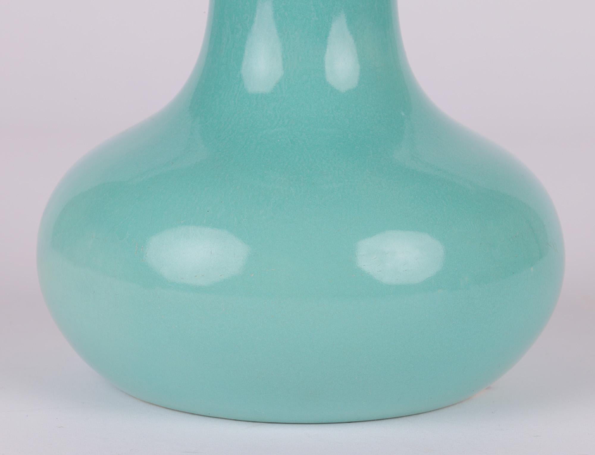Christopher Dresser Samuel Lear Majolica Glazed Art Pottery Vase 6