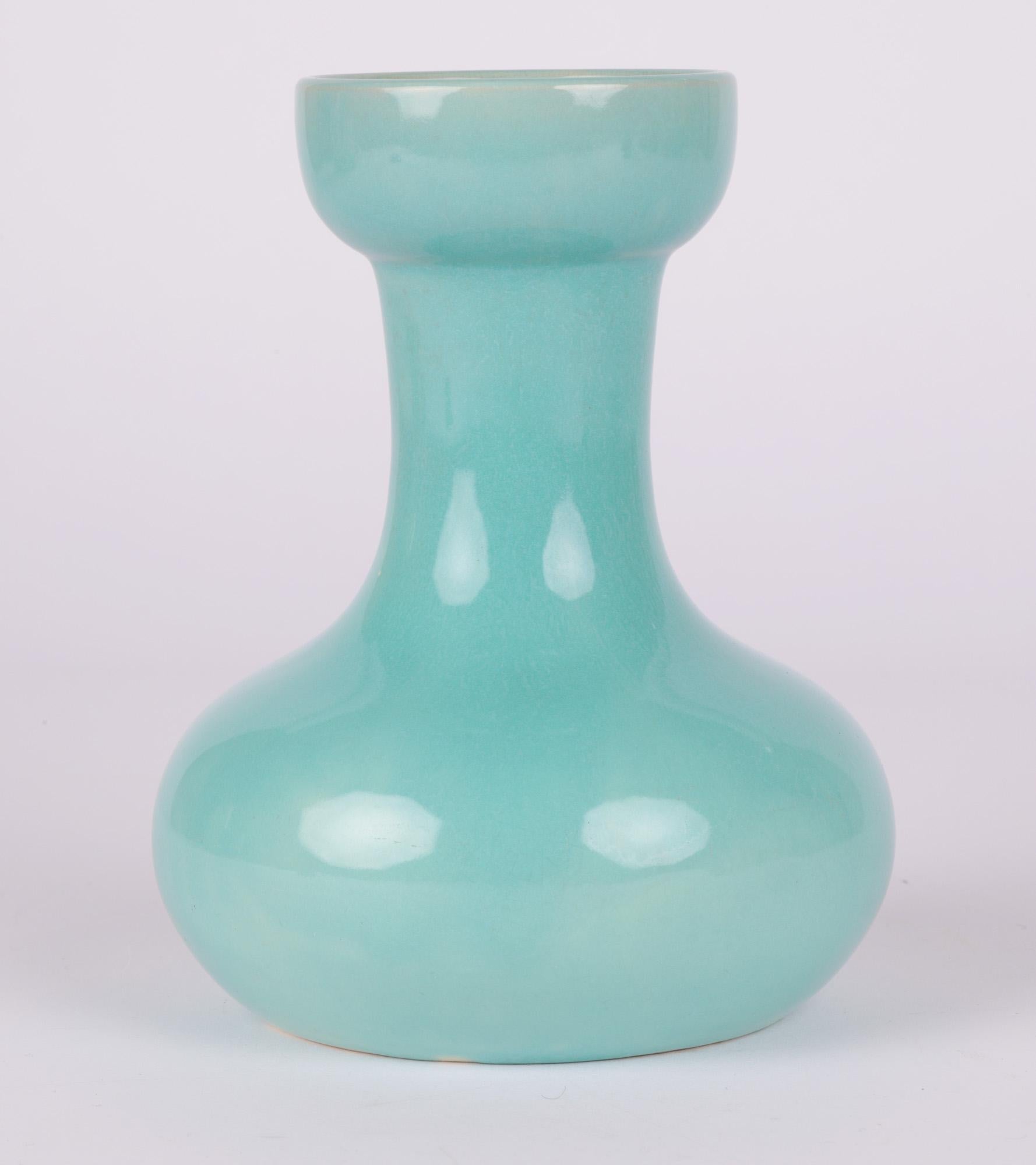 Christopher Dresser Samuel Lear Majolica Glazed Art Pottery Vase 7