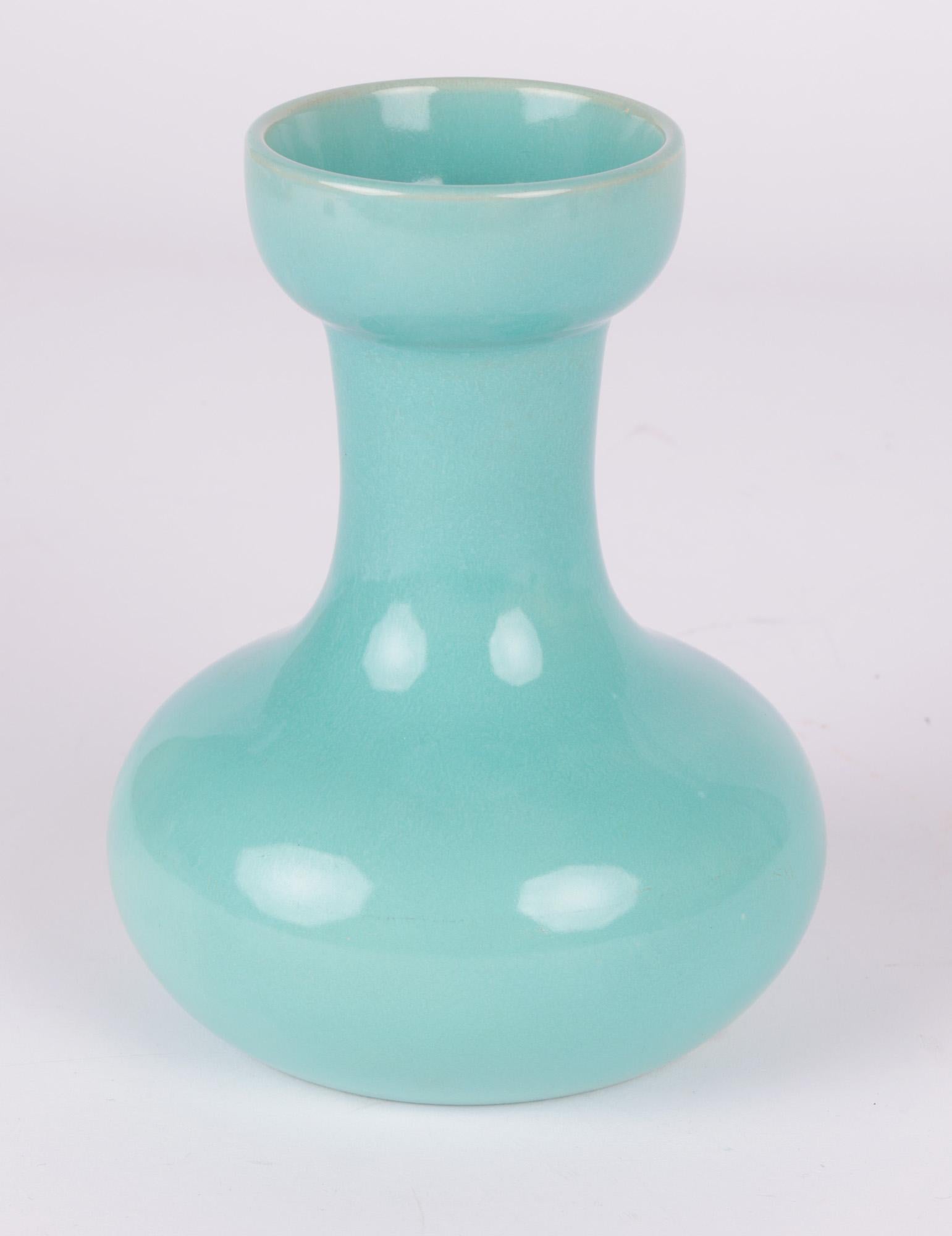 Christopher Dresser Samuel Lear Majolica Glazed Art Pottery Vase 1