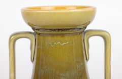 Christopher Dresser Jarrón con dos asas Linthorpe Art Pottery