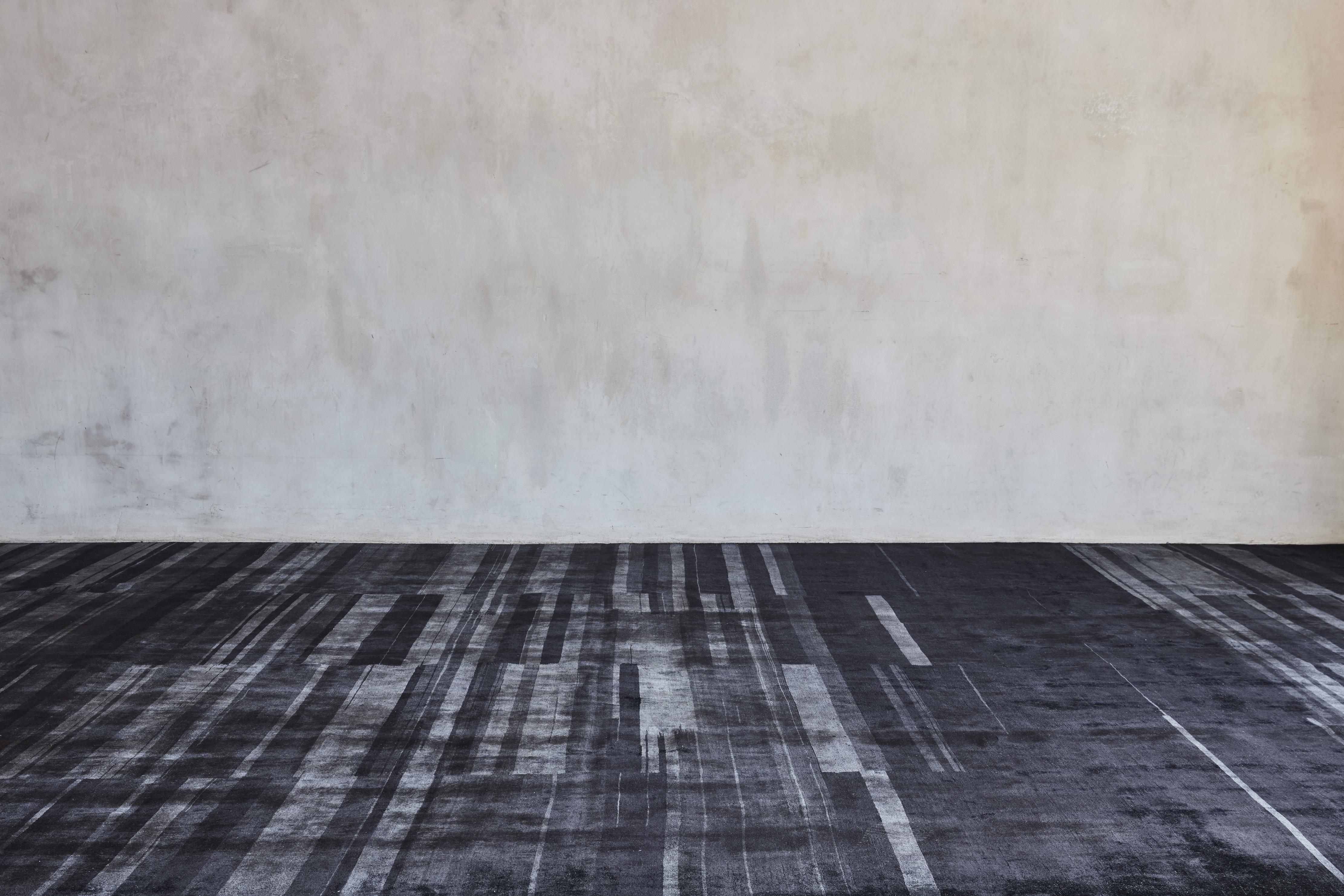 Hand Knotted Handspun Silk Rug 10'4