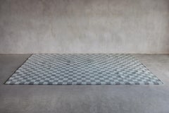 Christopher Farr - Hand Tufted Handspun Wool - Modern Check 7'4" x 10'4"