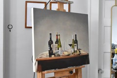 Weinparty, Ölgemälde