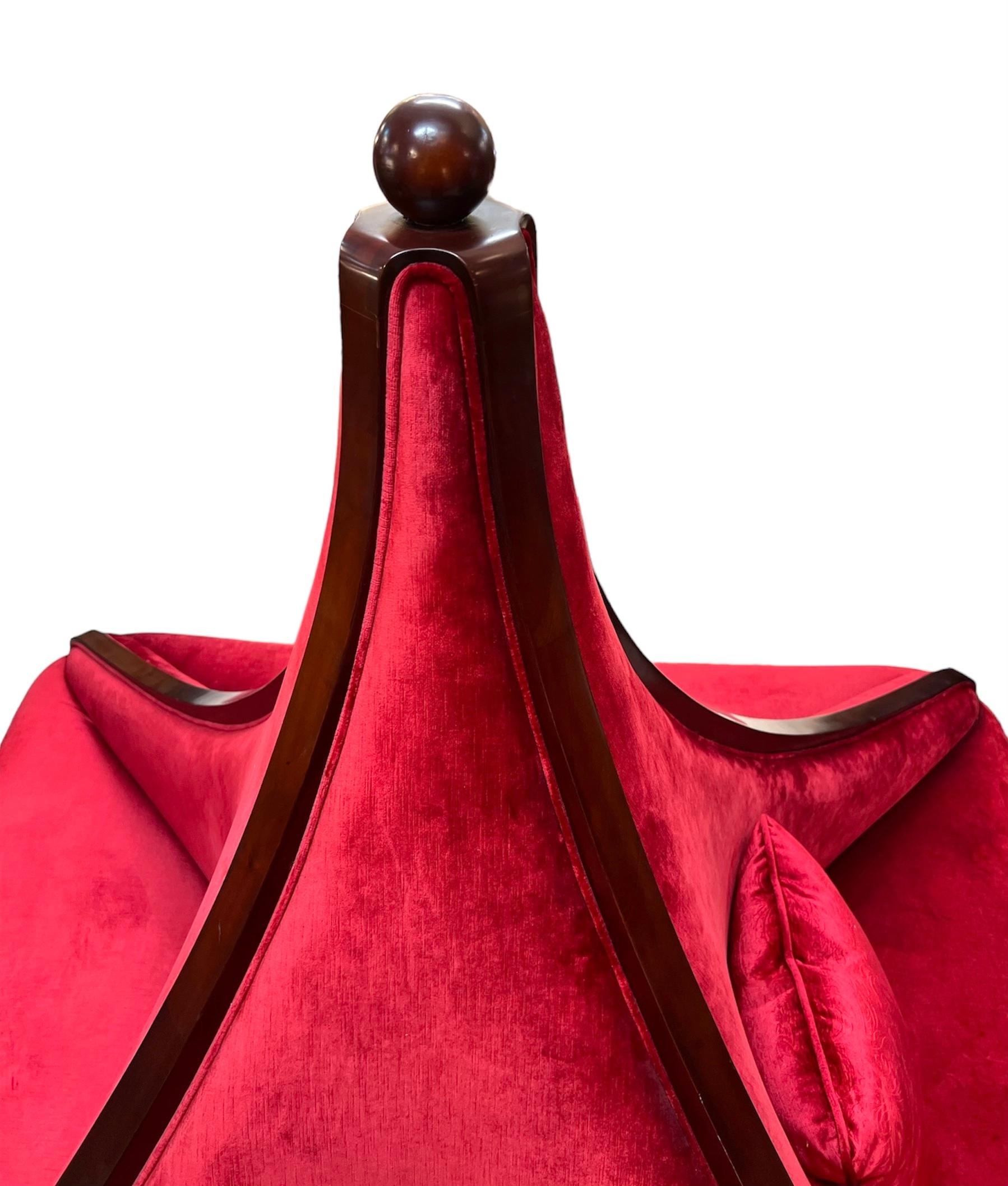 Hand-Crafted Christopher Guy Epicenter Centerpiece Sofa