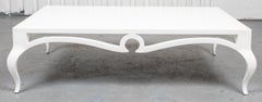 Christopher Guy Modern White Lacquered Coffee Table