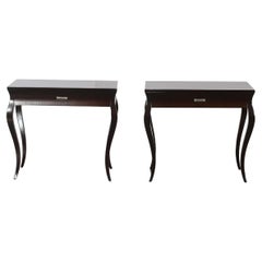 Table d'appoint Roquebrune de Christopher Guy, lot de deux