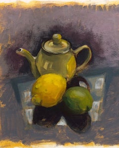 Teapot with Lemon and Lime