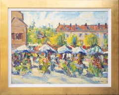 "Mercato delle Corde" Scena di mercato francese