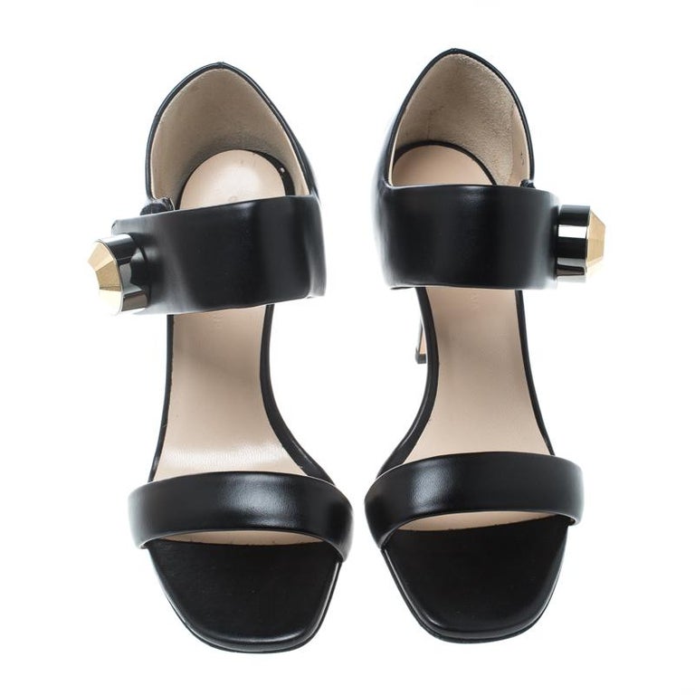 look at the artistry and details of these Christopher Kane sandals