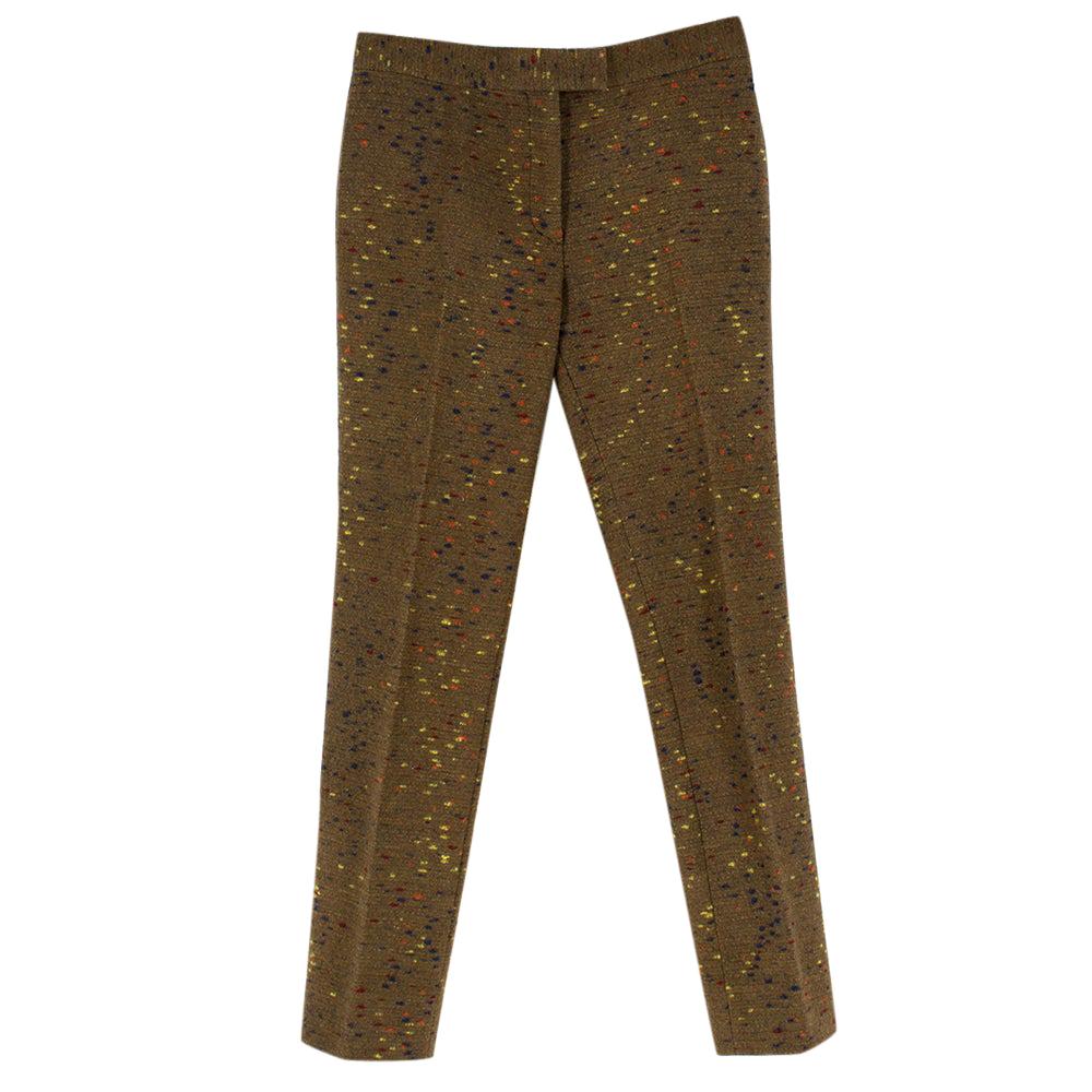 Christopher Kane crazy tweed skinny trousers Size US 0-2 For Sale