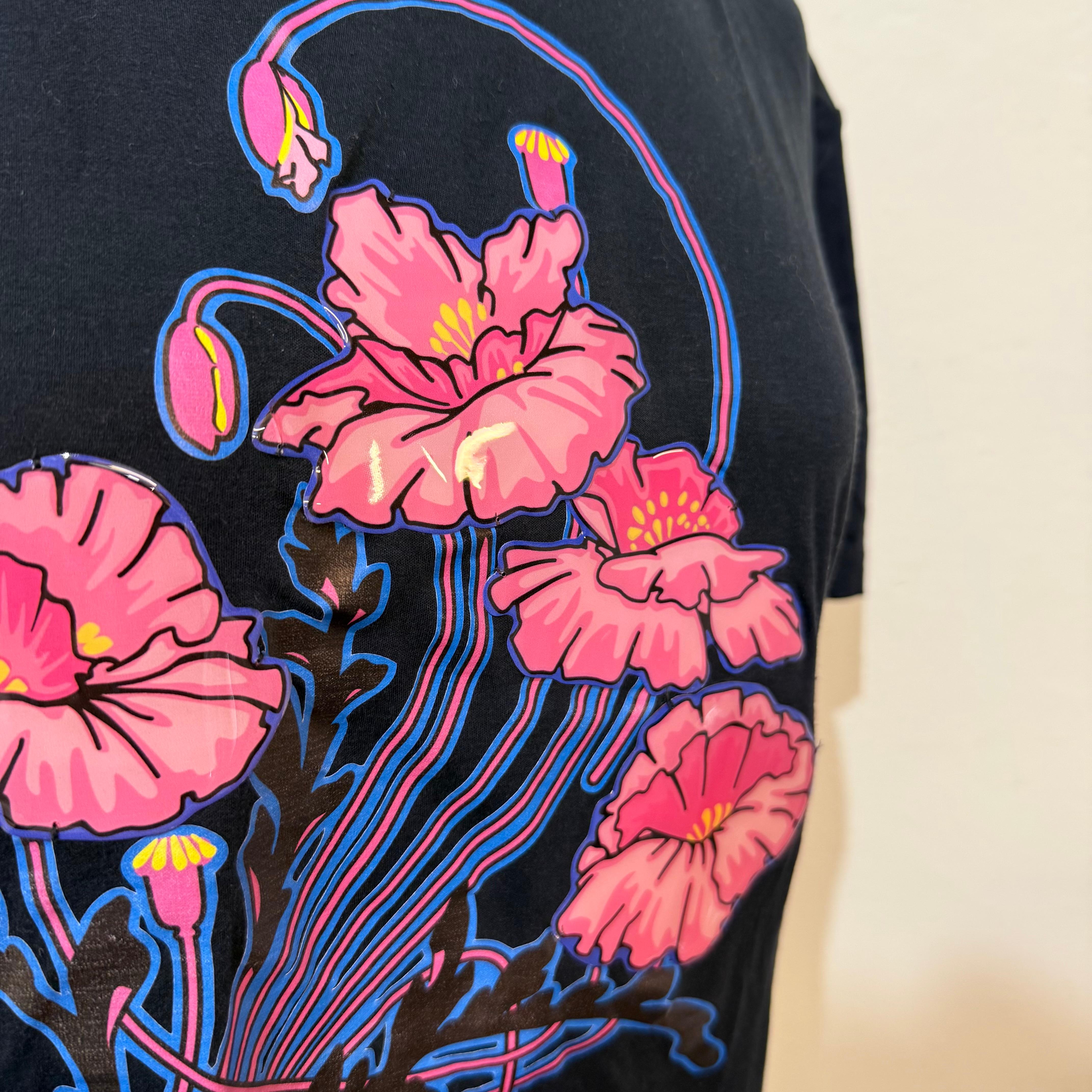 Christopher Kane - Maglietta floreale taglia M. T. I. In condizioni ottime in vendita a Gazzaniga (BG), IT