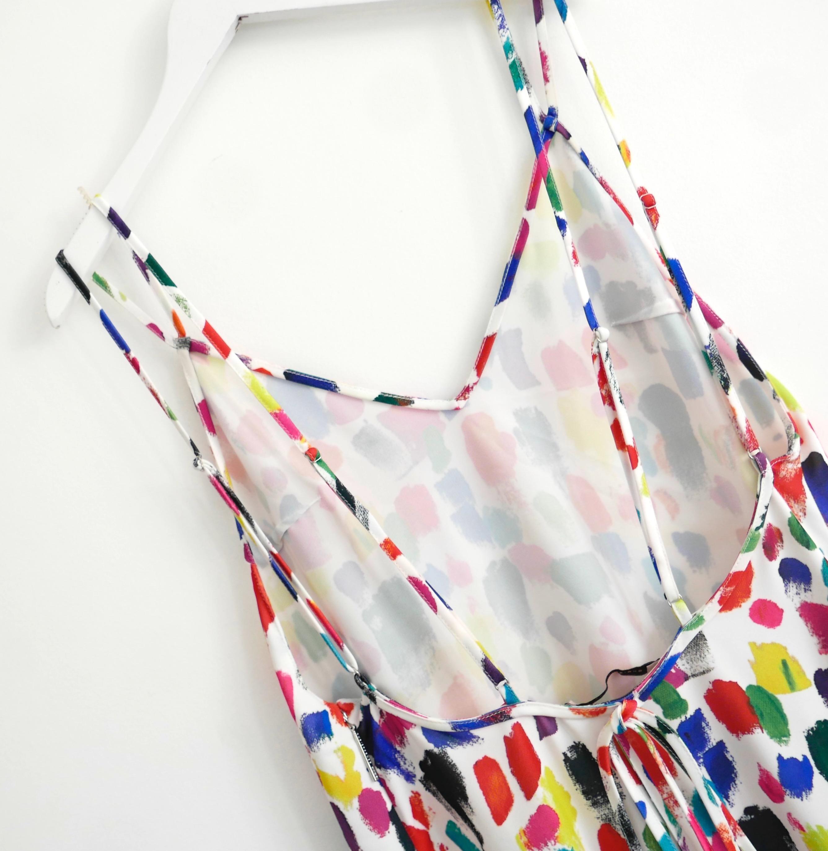 Christopher Kane paint swatch print dress In New Condition For Sale In London, GB