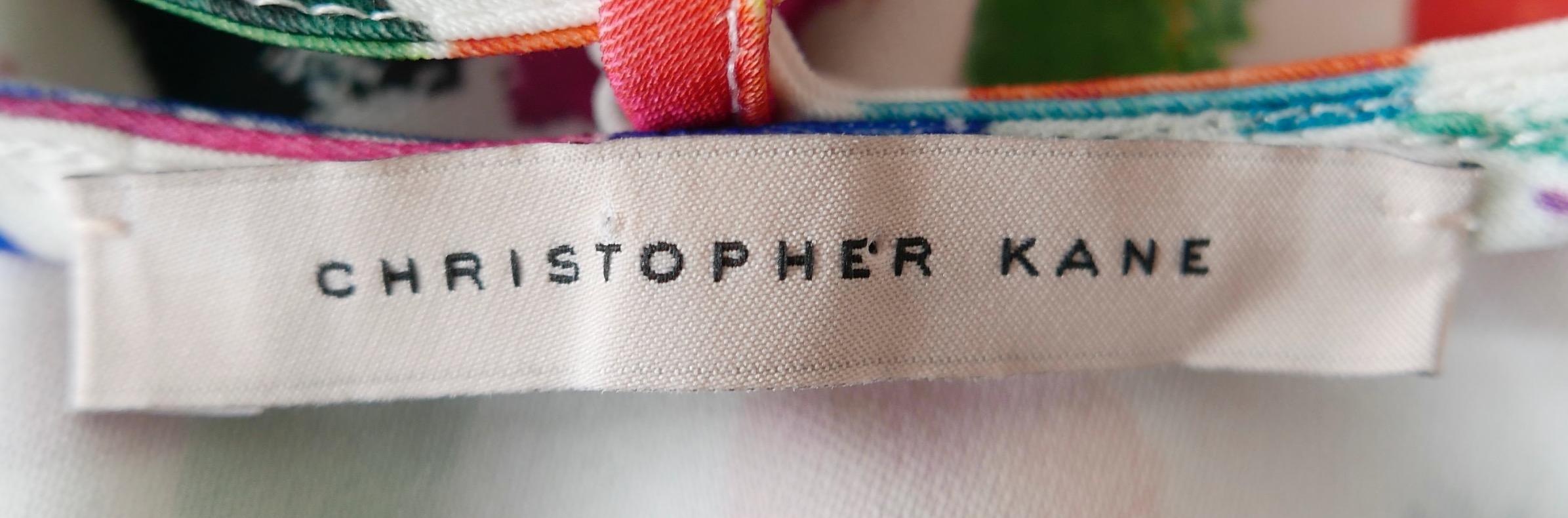 Christopher Kane paint swatch print dress For Sale 1