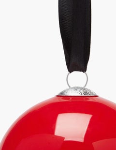 Christopher Kane Red Glass Joy of Sex ‘Special’ Holiday Decor, Ornament, Bauble