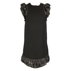 CHRISTOPHER KANE - Robe sans manches noire en polyester et tissus mélangés, taille 4