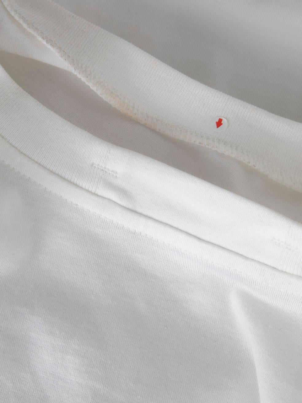 Christopher Kane Top à paillettes blanc et or Taille L Bon état - En vente à London, GB