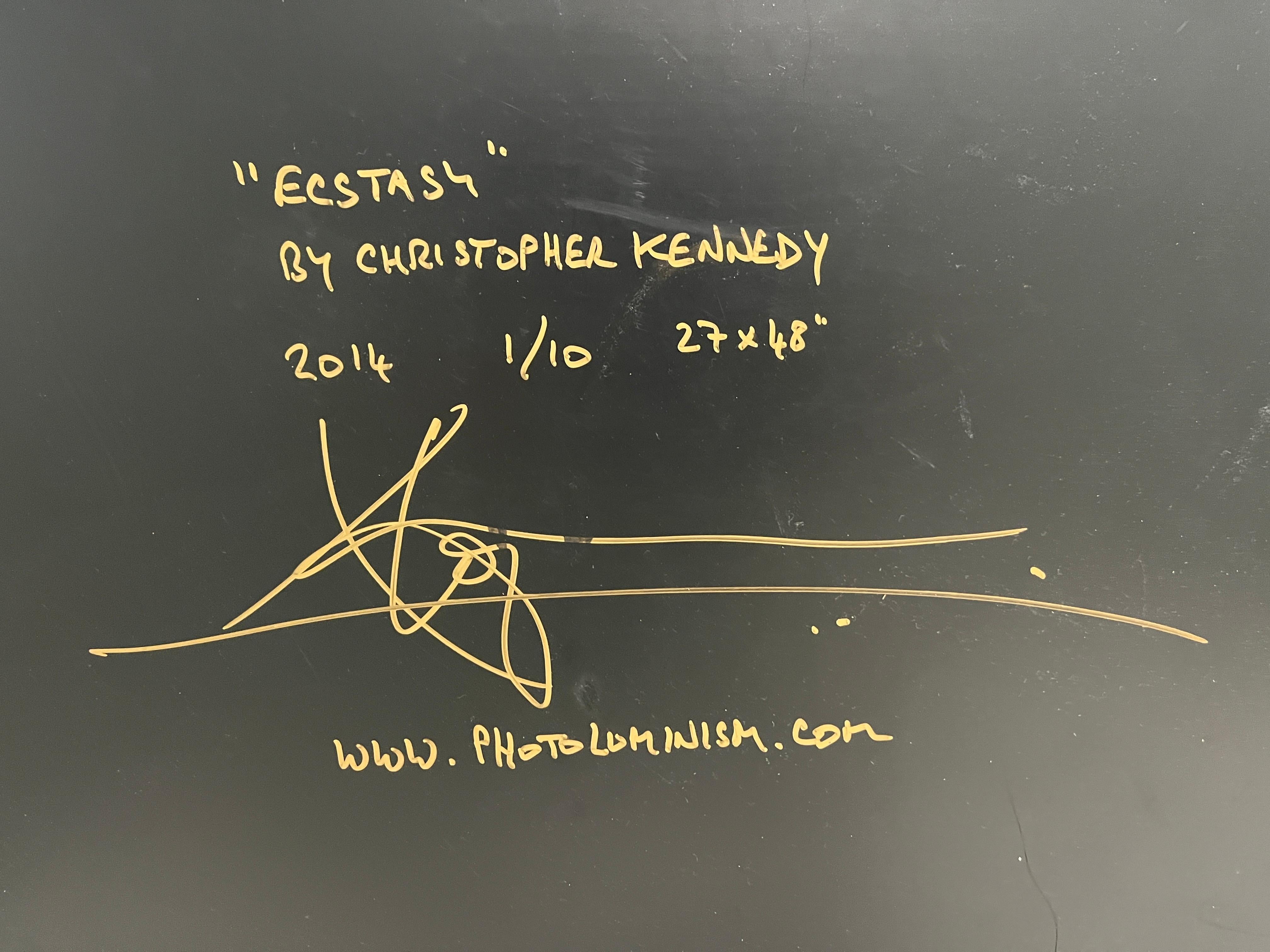 Ecstasy (Braun), Abstract Photograph, von Christopher Kennedy (Photo Luminism)