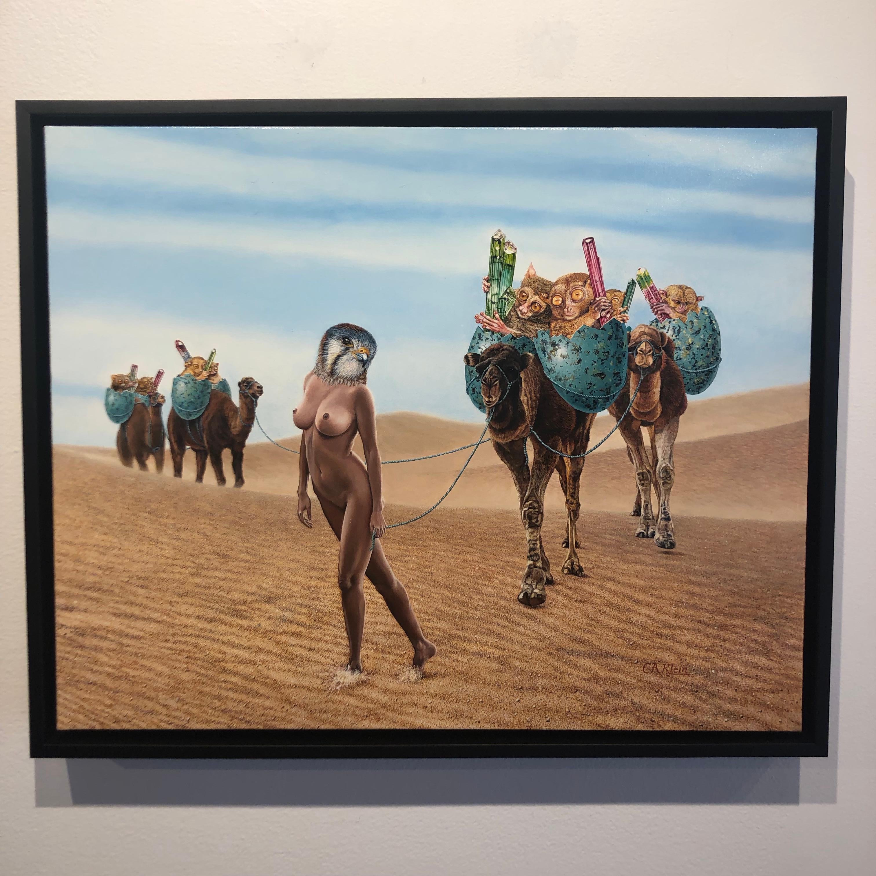 nude women in the desert