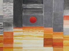 Now, Abstract Expressionist Oil on Canvas by Christopher Lane