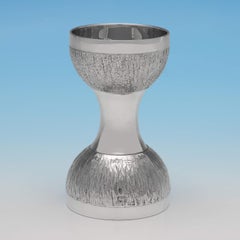 Christopher Lawrence for C. J. Vander Sterling Silver Spirit Measure Jigger 1971