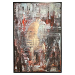 Christopher Lebrun, UK (Born 1951) Large Oil Painting Christies Provenance 1981