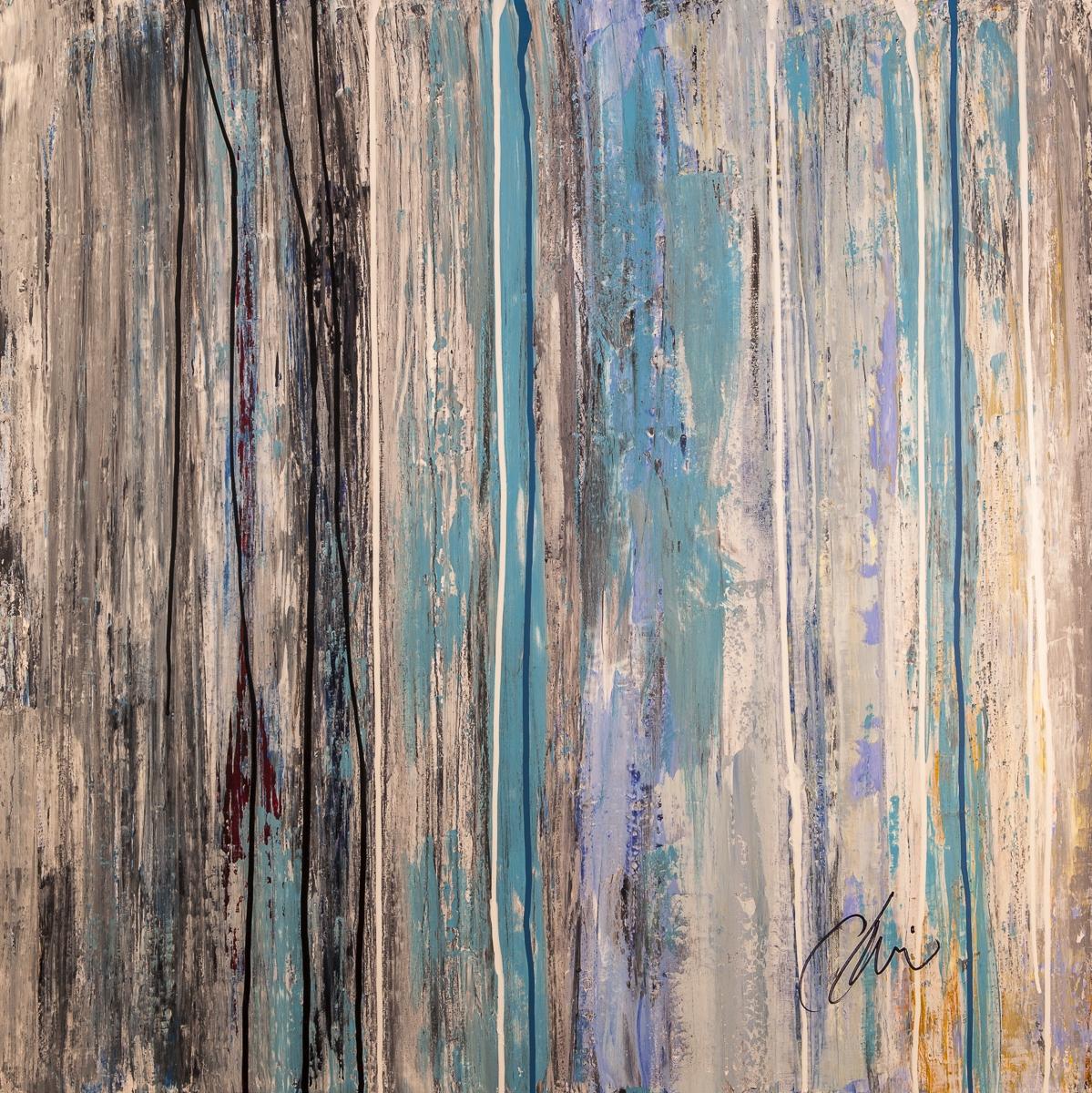 Abstract Painting di Christopher Limbrick - Prosa fusa, Pittura, Acrilico su tela