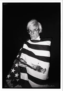 Andy Warhol American Flag, Archival Pigment Photographic Print, 2020
