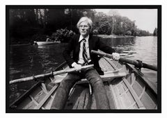 'Andy Warhol Row Boat' Archival Vintage Photographic Print, 2020