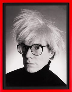 'Archival Andy Warhol Photographic Portrait' Print, 1982/2020