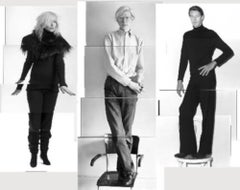 Debbie Harry (Blondie), Andy Warhol & Halston