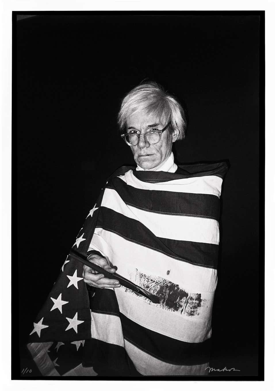 Warhol's America Black and White Print (1982), 2020