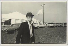 Andy Warhol Candid Portrait Offset Print, Framed, 1980s, Excellent