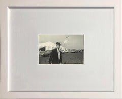 Andy Warhol Candid Portrait Offset Print, Framed, 1980s, Excellent