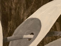 « Circles lissés », abstrait géométrique de Christopher Mark Brennan