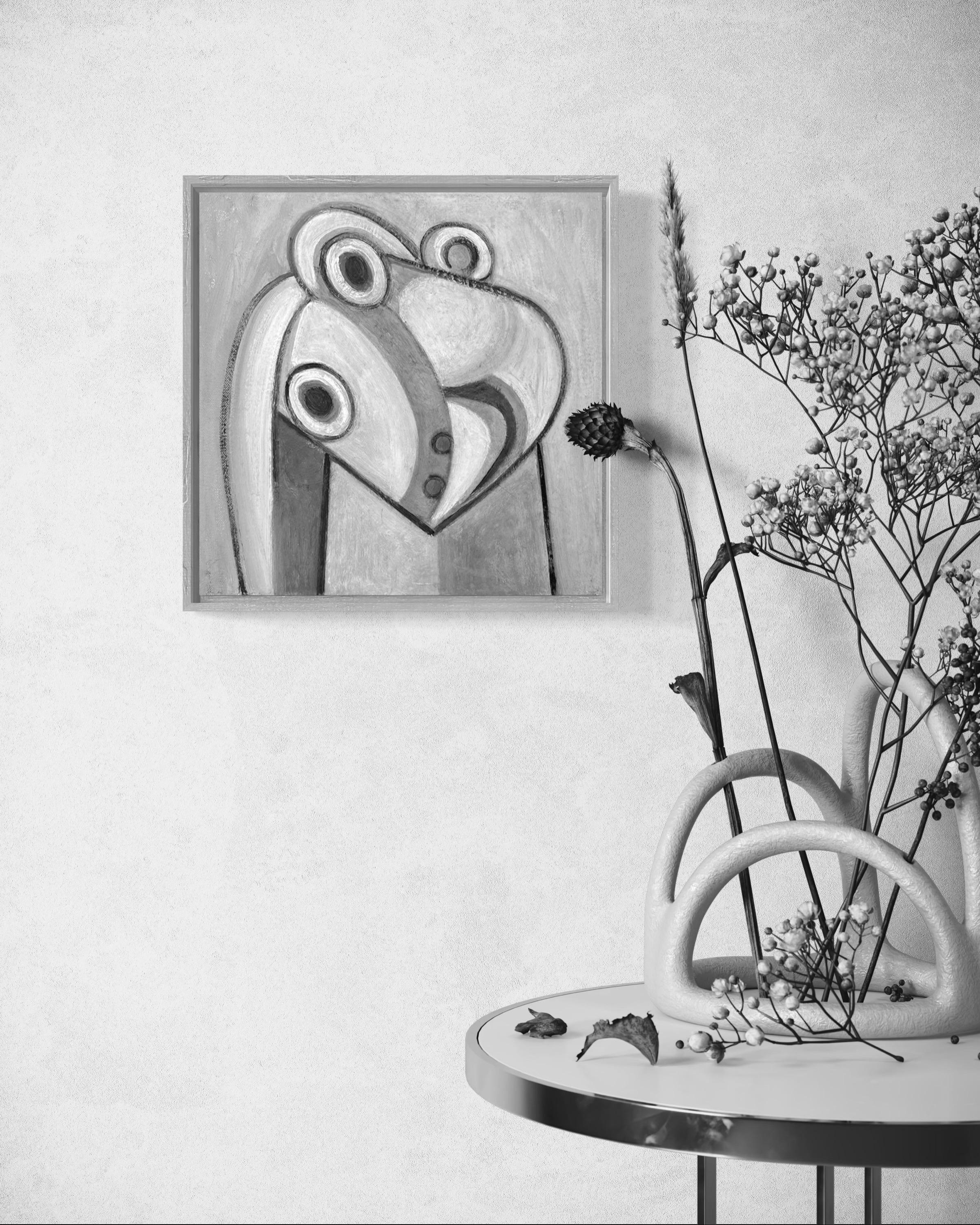Donna bionda - Painting Contemporaneo di Christopher Mudgett