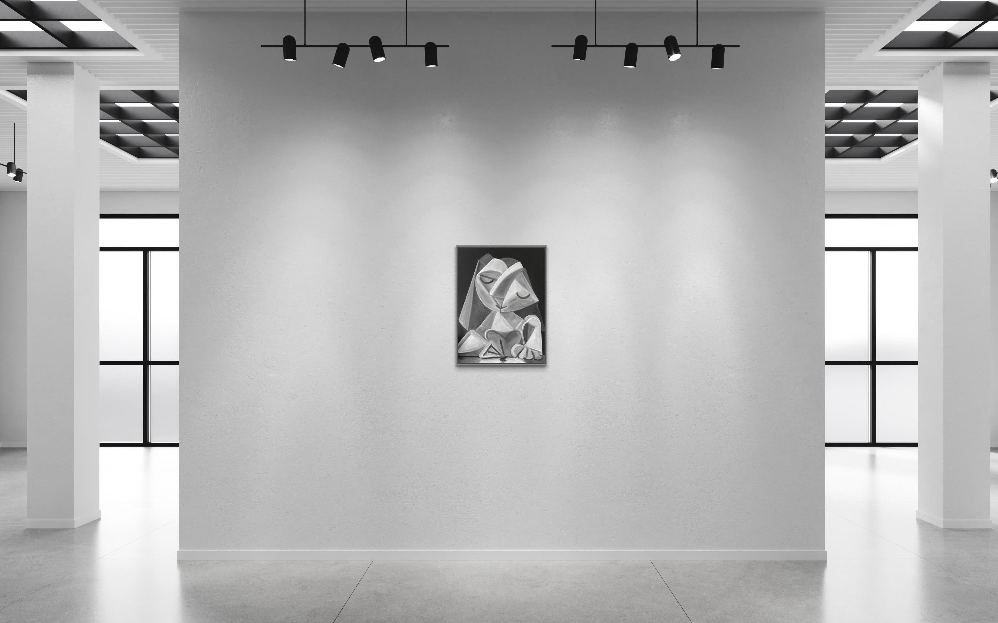Disegno di donna - Painting di Christopher Mudgett