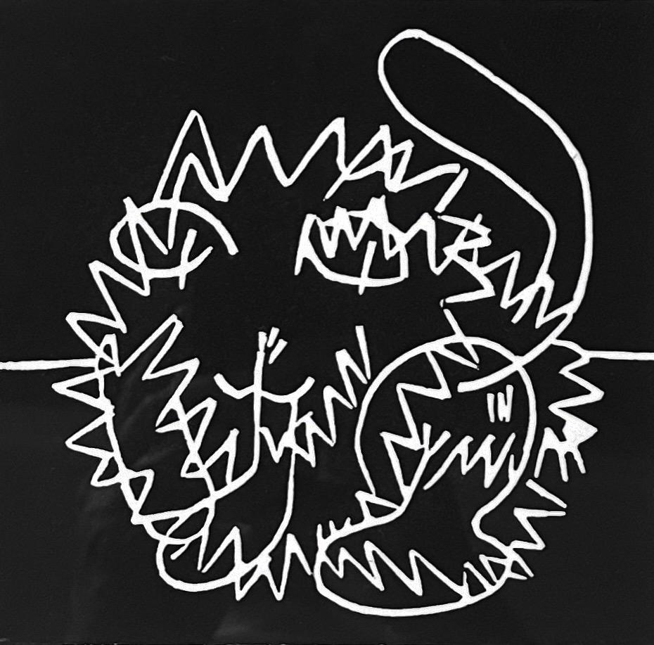 Chat, 2023 - Print de Christopher Mudgett