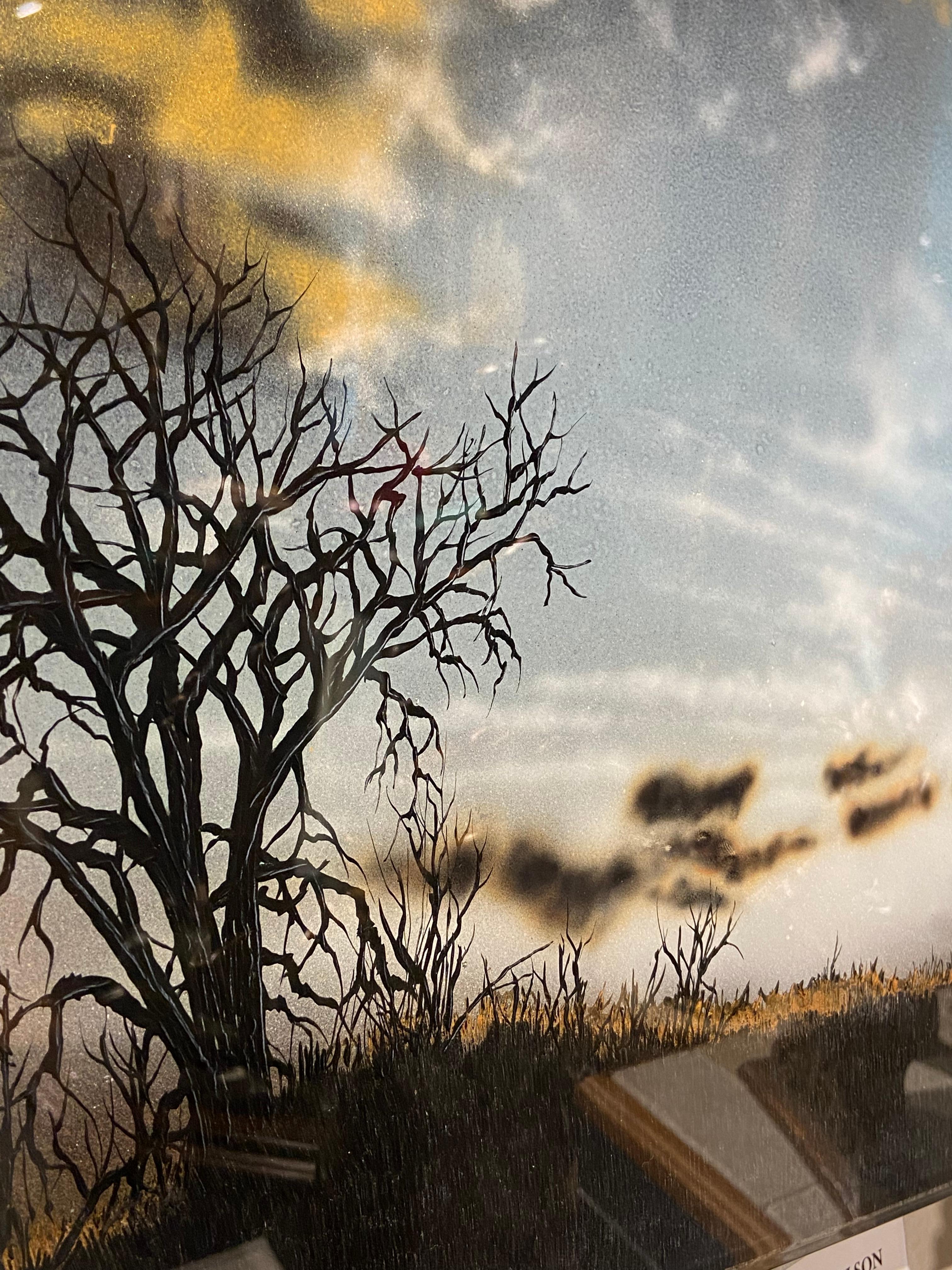 Mañana al otro lado - Painting Contemporáneo de Christopher Owen Nelson