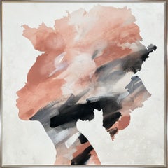 "Mood Ring" Textured Profile Silhouette with Movement