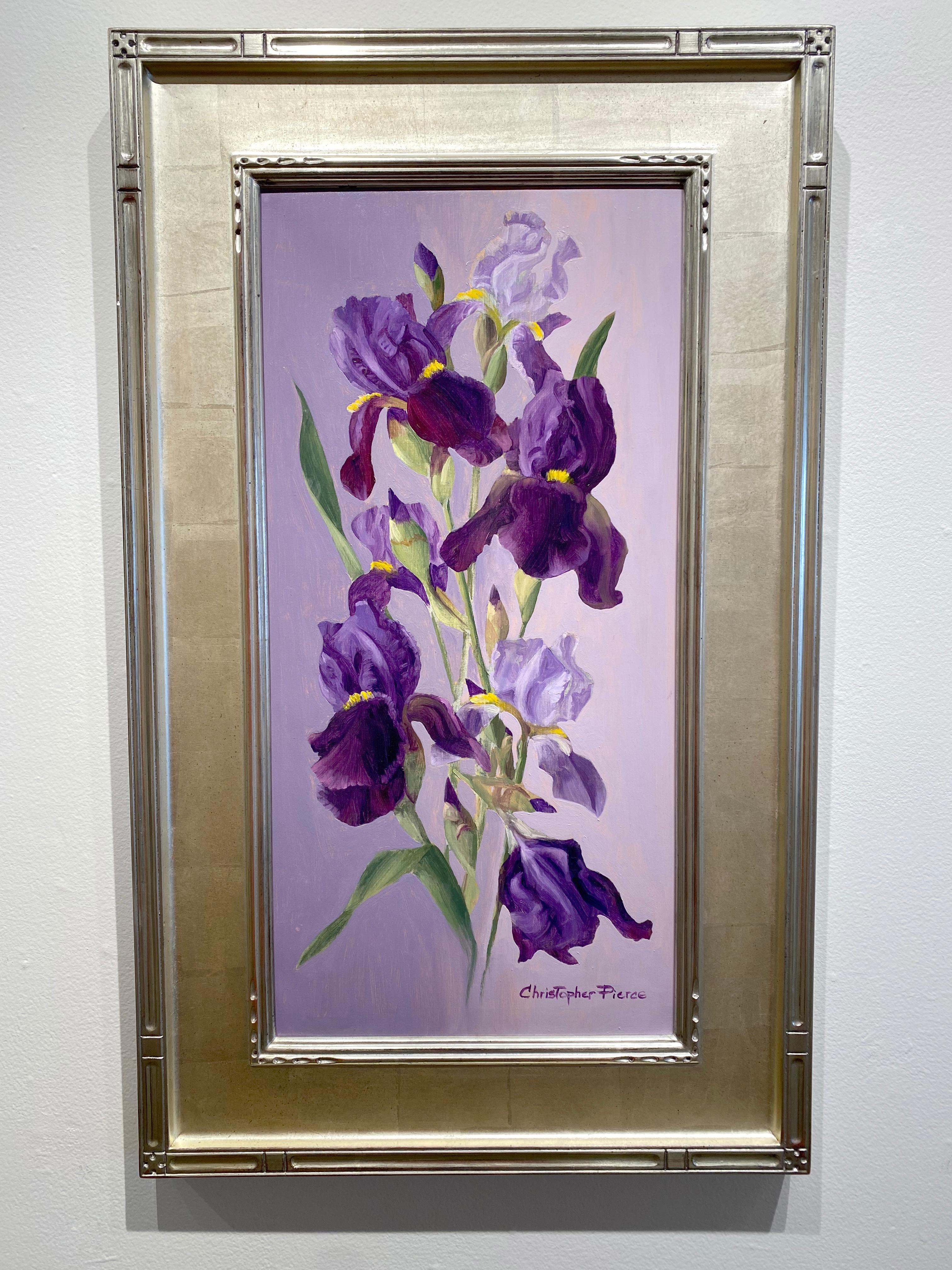 famous purple flower painting