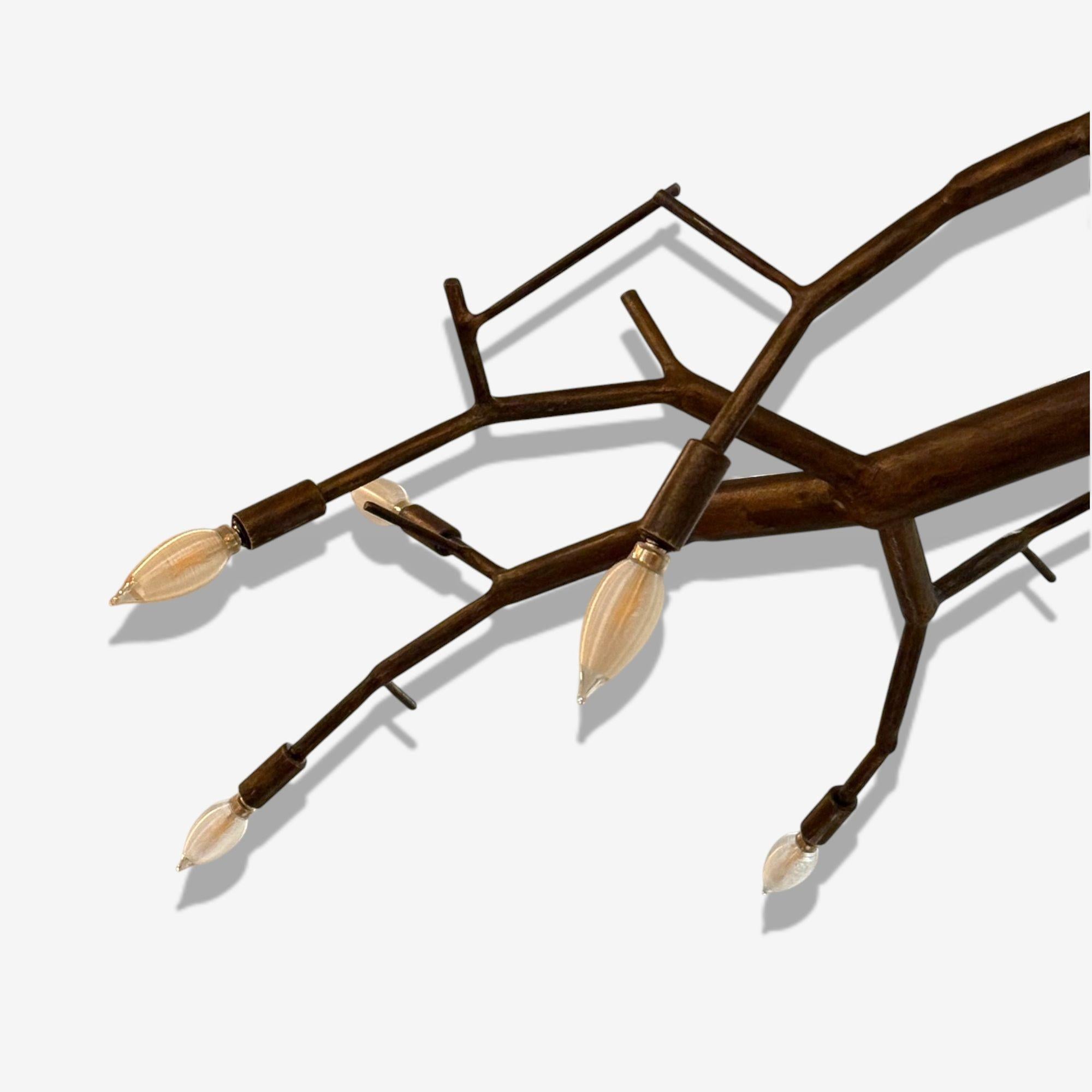 Christopher Poehlmann, Contemporary, Massive Modern Sculptural Branch Chandelier For Sale 1