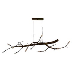 Christopher Poehlmann, contemporain, lustre à branches sculpturales modernes et massives