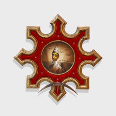 Ritratto surrealista a tecnica mista, "'Prince' The Guide" di Christopher Polentz