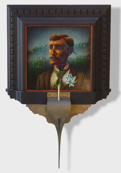 Portrait en acrylique Magic Realism de Christopher Polentz