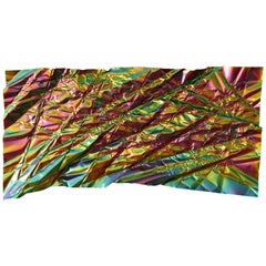 Panneau mural plissé iridescent Christopher Prinz