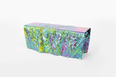 Christopher Prinz “Wrinkled Bench” in Rainbow Iridescent (Polished)