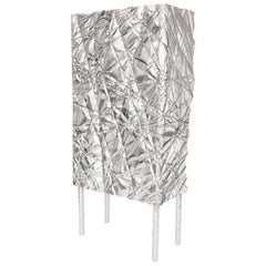 Christopher Prinz "Wrinkled Cabinet" in Mirror-Polished Finish