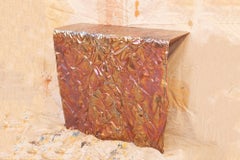 Christopher Prinz "Console rugosa" in finitura Living Copper